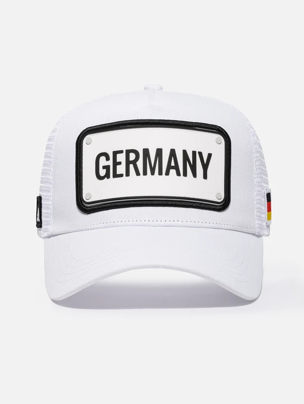 Finished official FIFA Germany cap manufactured by John Hatter